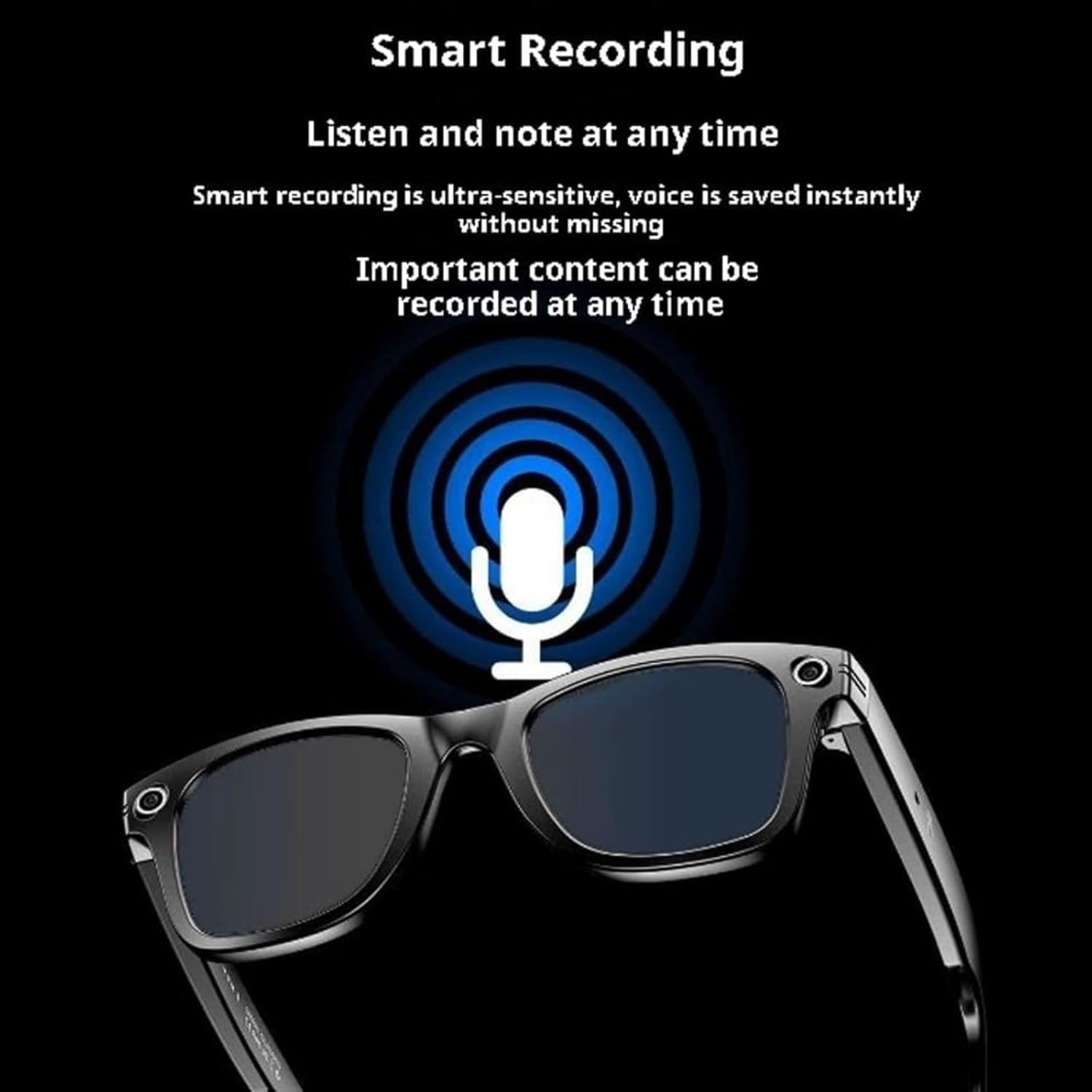 Smart AI Bluetooth Glasses