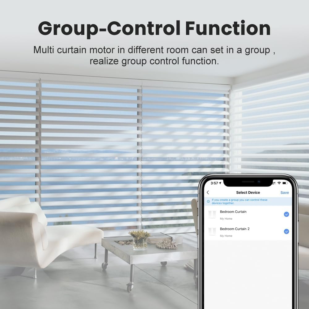 Smart Curtain Blinds Roller