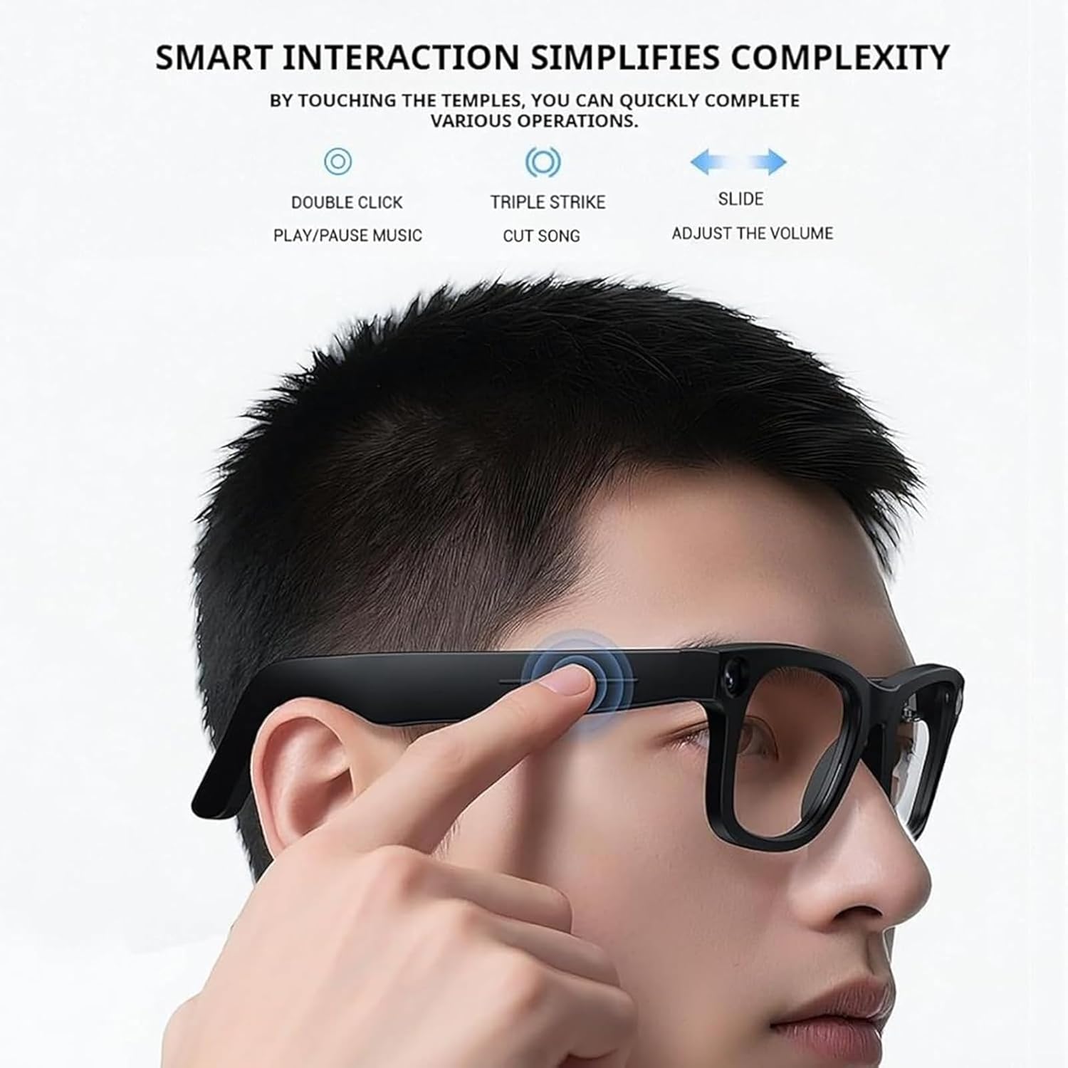 Smart AI Bluetooth Glasses