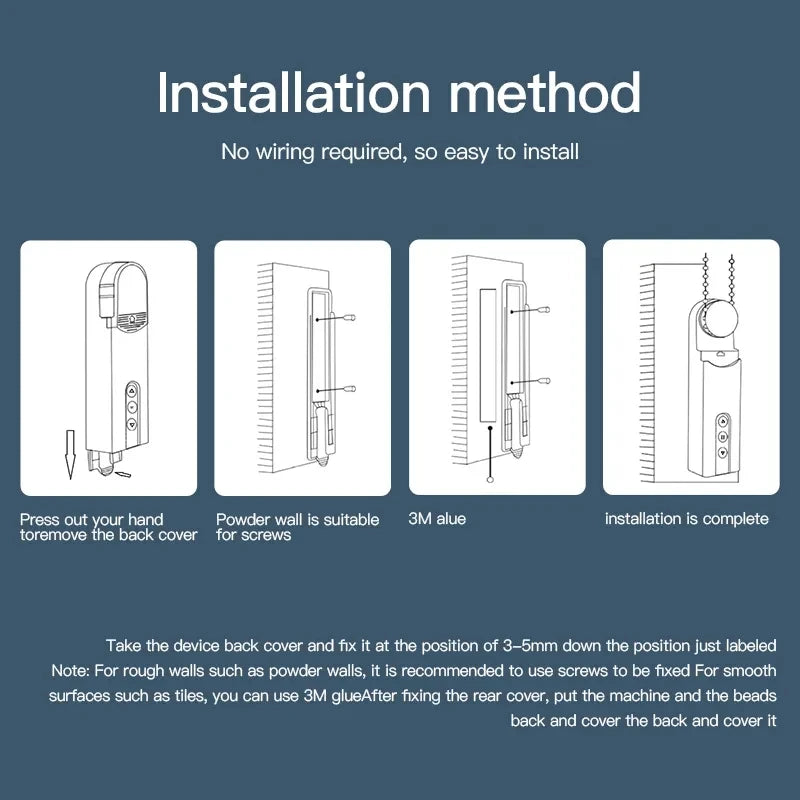 Smart Curtain Blinds Roller