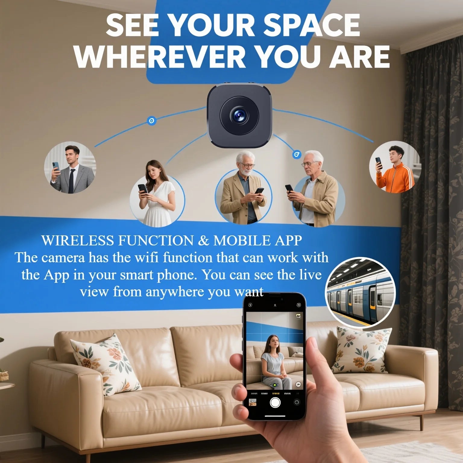 4K Mini Security Camera