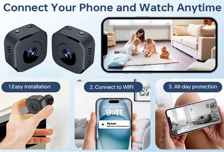 4K Mini Security Camera