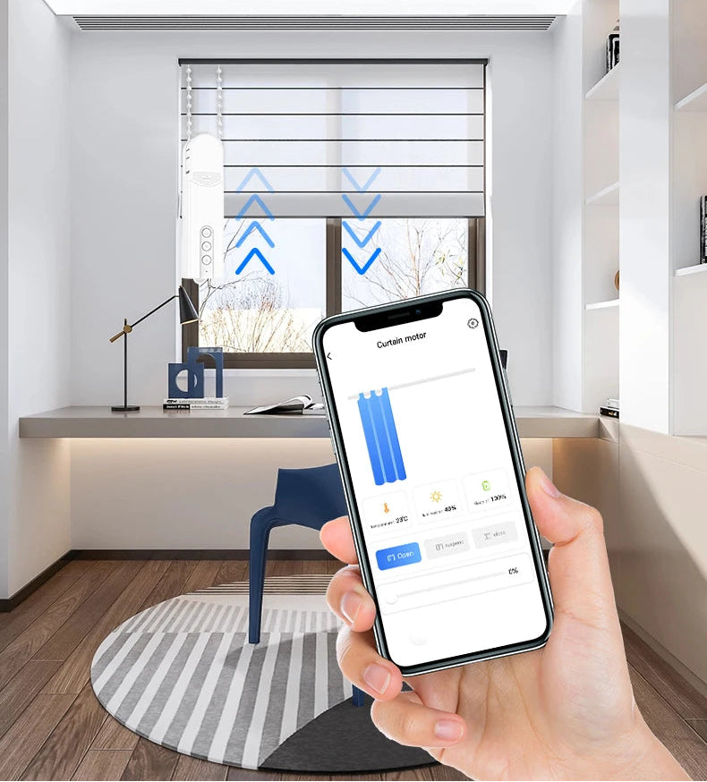 Smart Curtain Blinds Roller